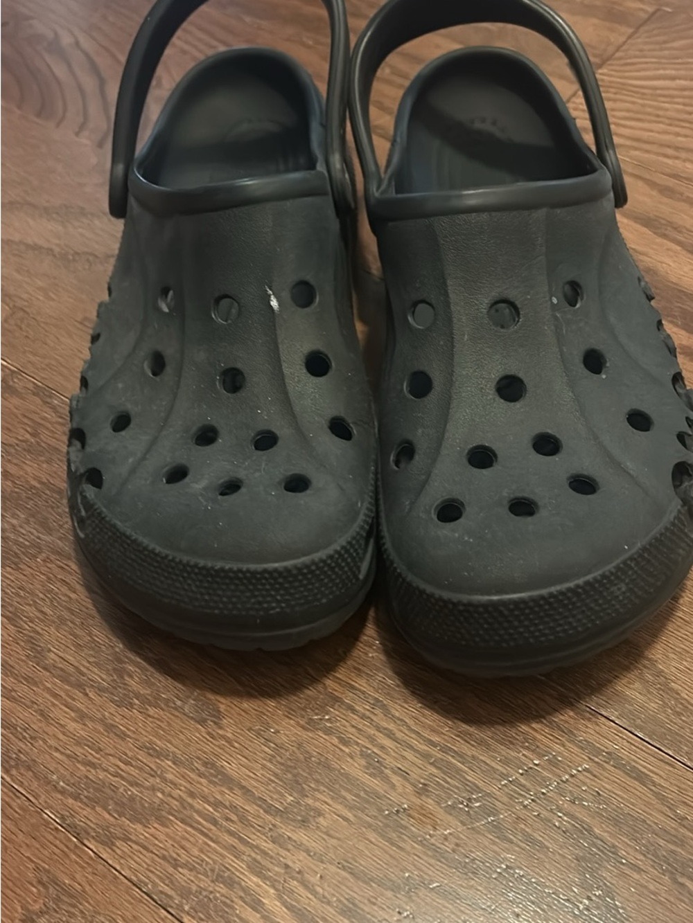 CROCS Men's Black Classic Clog Water Shoes